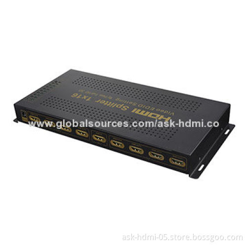 1x16 HDMI Splitter with Video EDID Management Support Full HD 3D, Project House